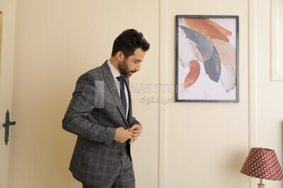 a man wearing a suit