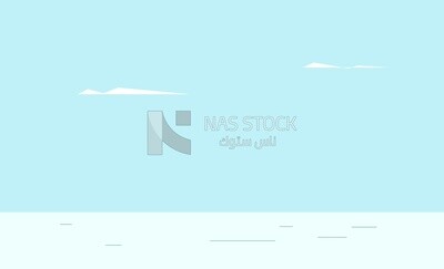Blue sky background
