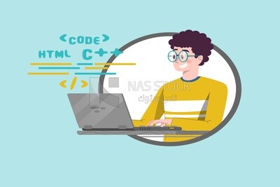 Guy with laptop