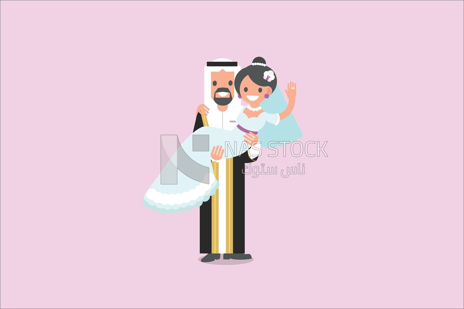 Bride and groom