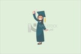 Graduating girl