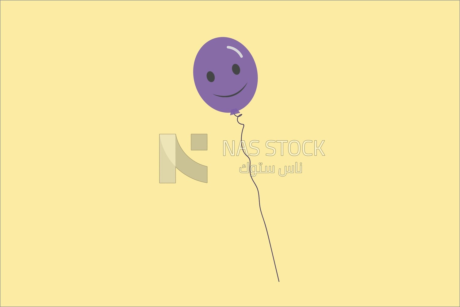 Purple balloon