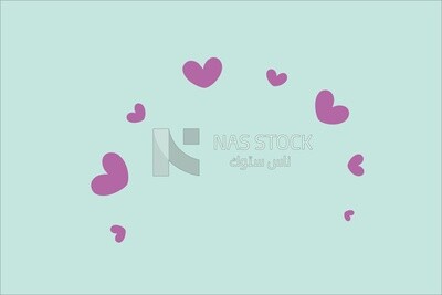 Frame of hearts