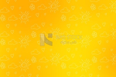Yellow background