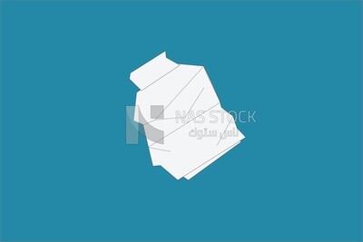Wrinkled plastic bottle