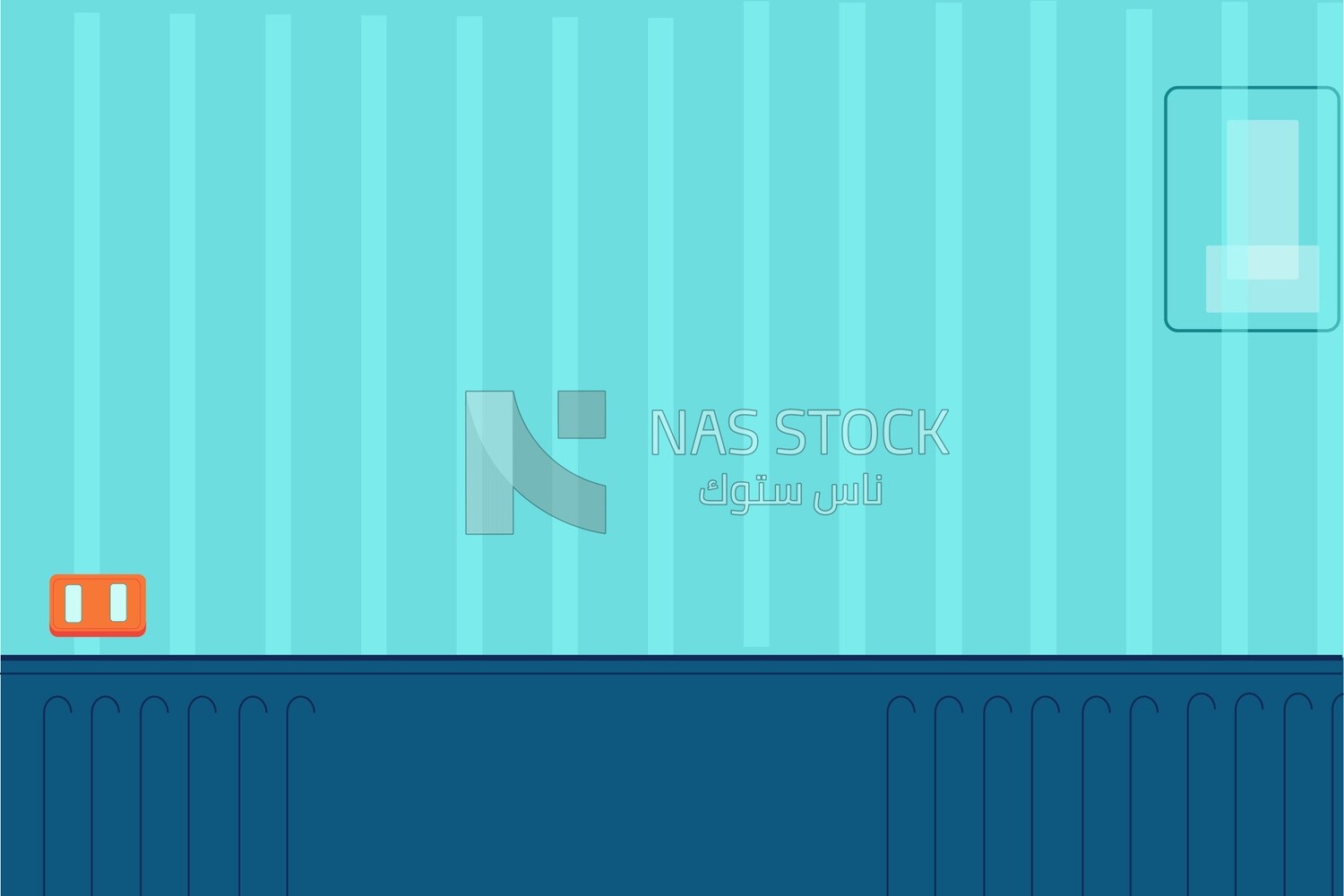 Blue wall background
