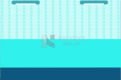 Blue wall background