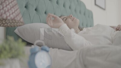 a  woman turned off the alarm