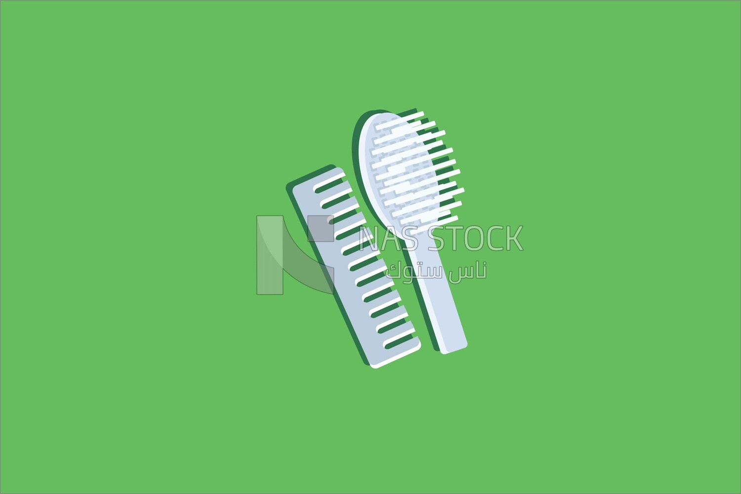 Brush and comb