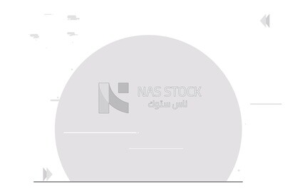 White background