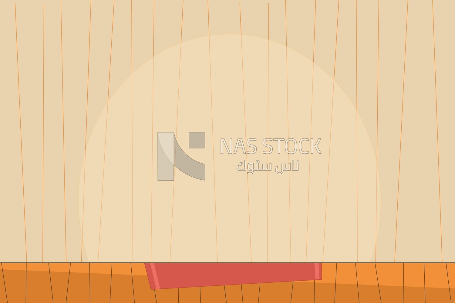 Beig background with circles
