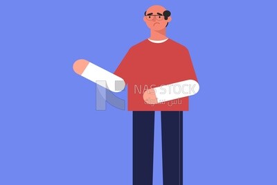 Bald man