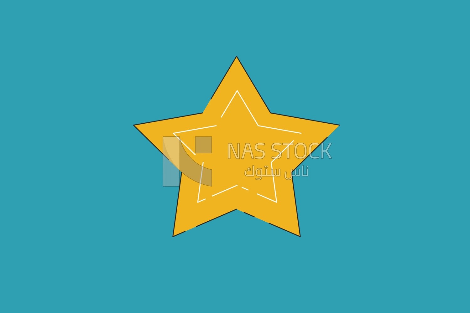 Golden star