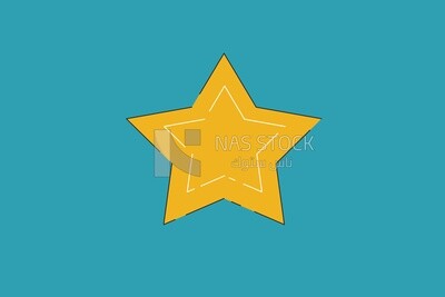 Golden star