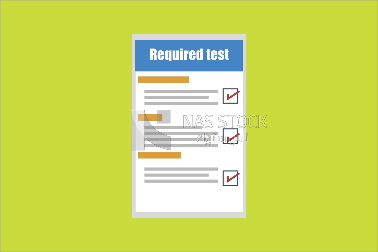 Report with checkboxes