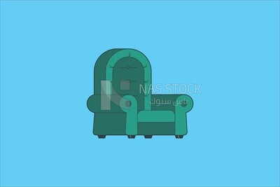 Green chair