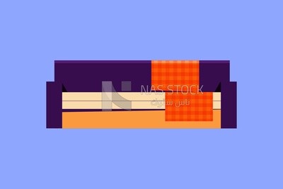 Colorful sofa