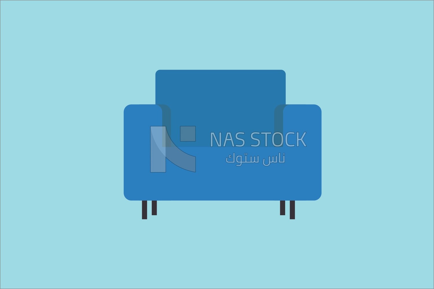 Blue chair