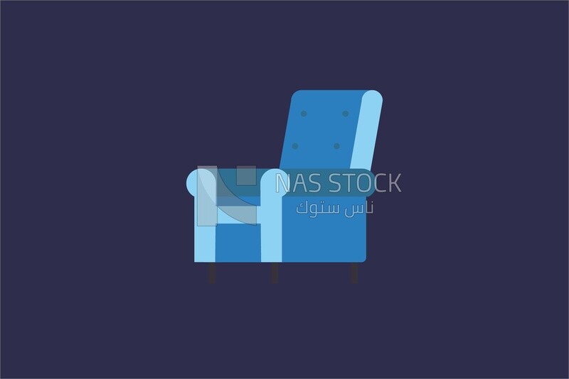 Blue chair