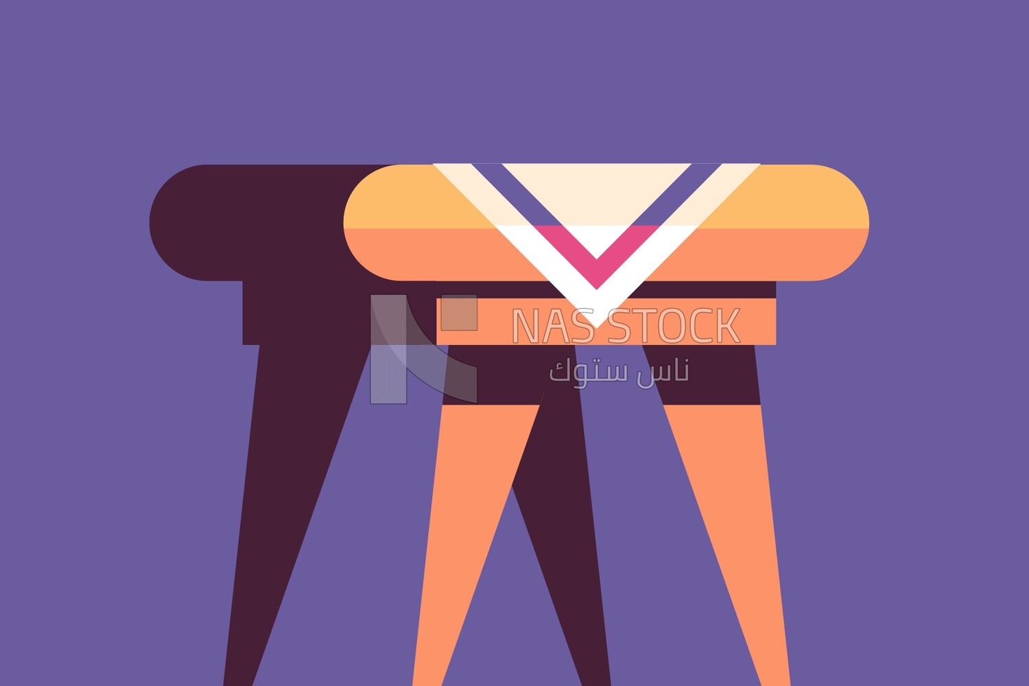 Wooden small table
