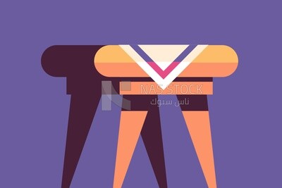Wooden small table