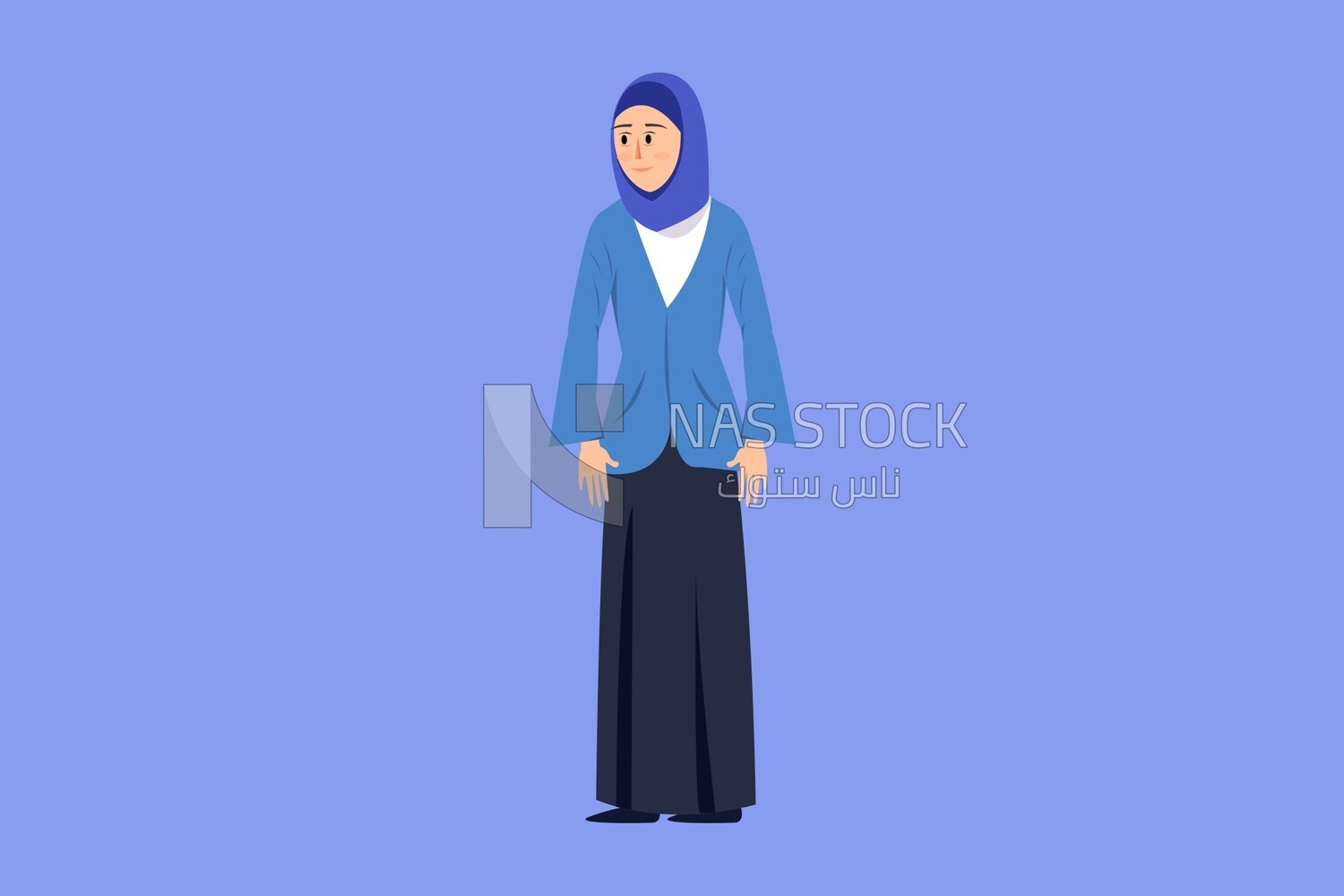 Veiled woman