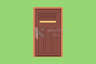 Wooden door