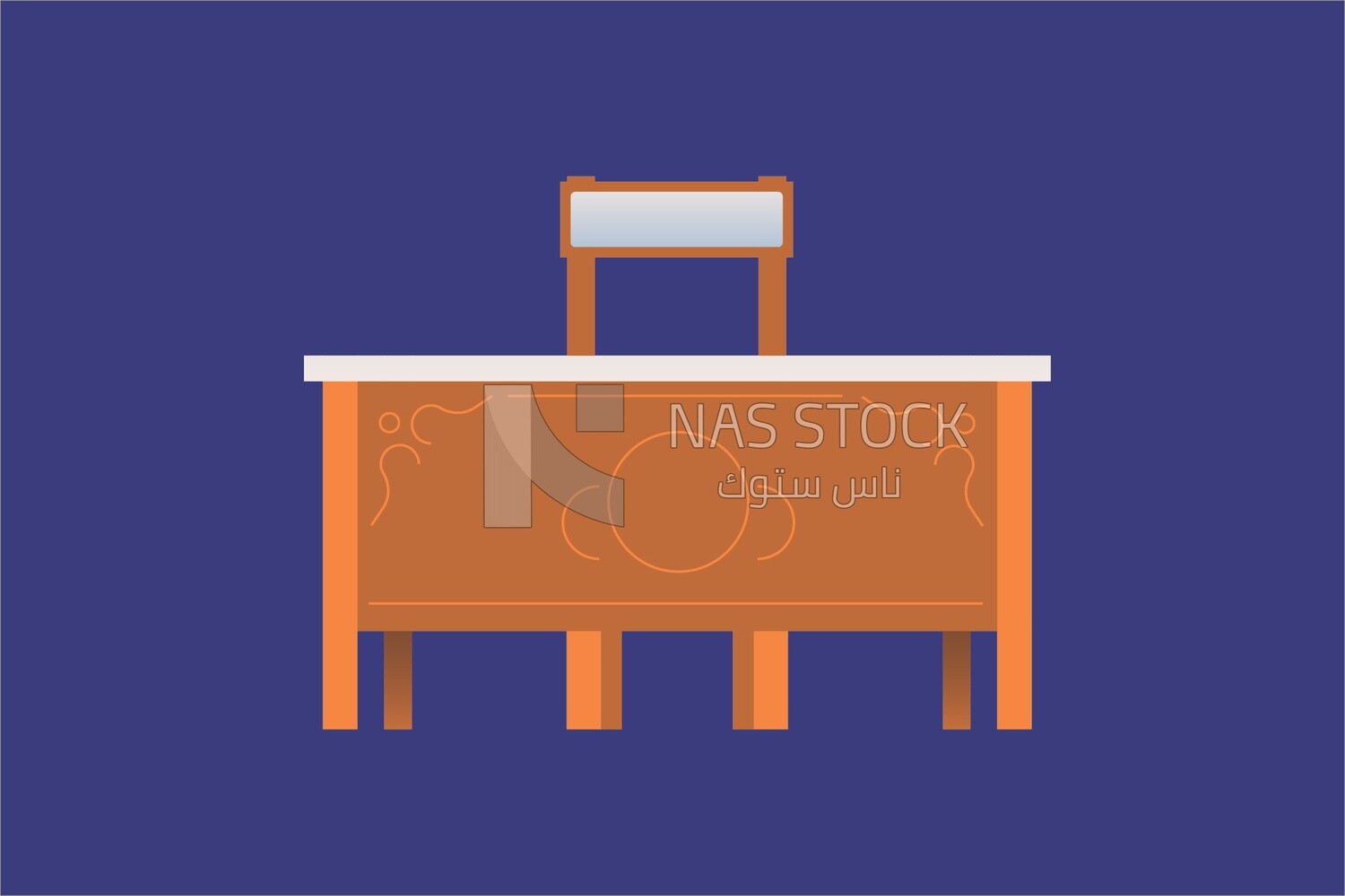 Wooden Desk