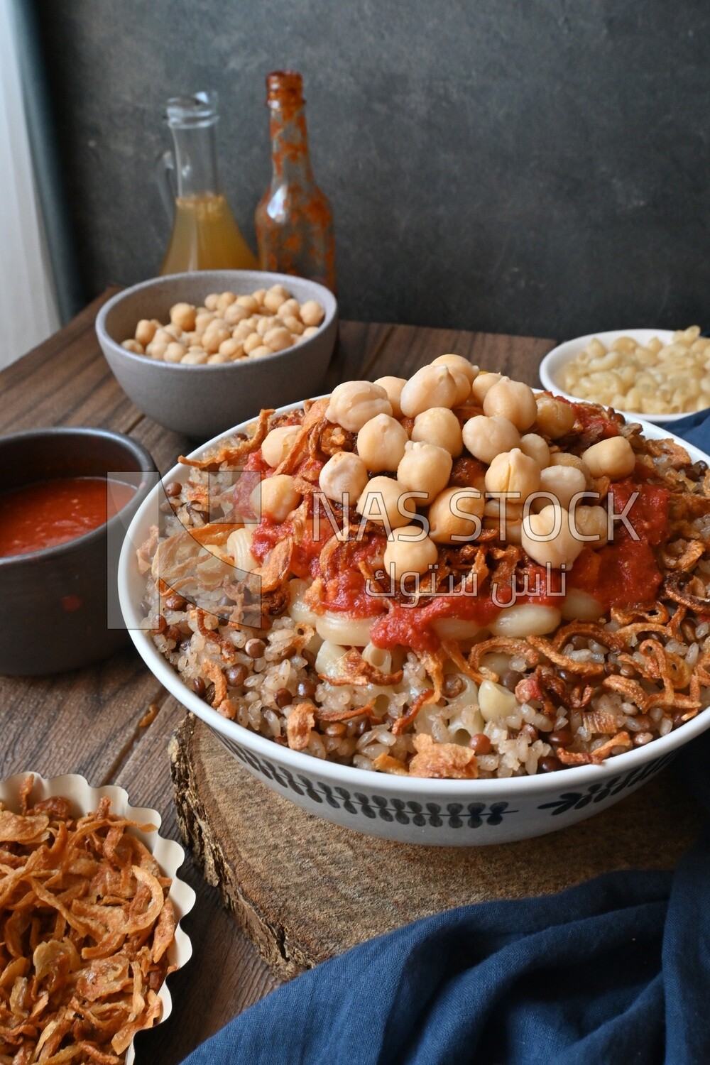 طبق كشرى مصرى