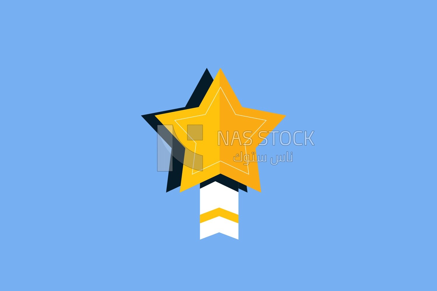 Golden star
