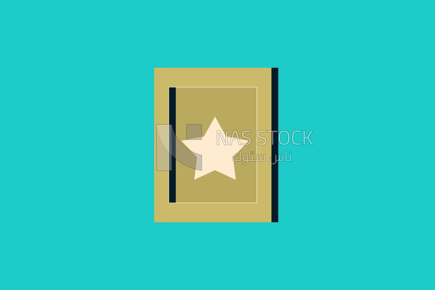 Frame with star