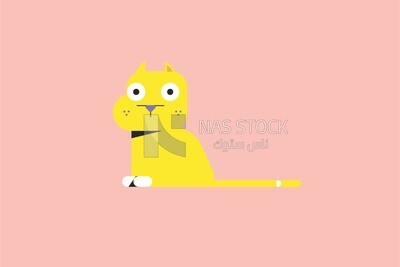 Illustration for a cat