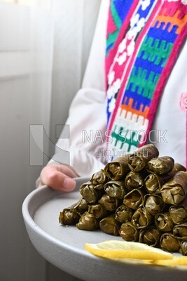ورق عنب مع ليمون