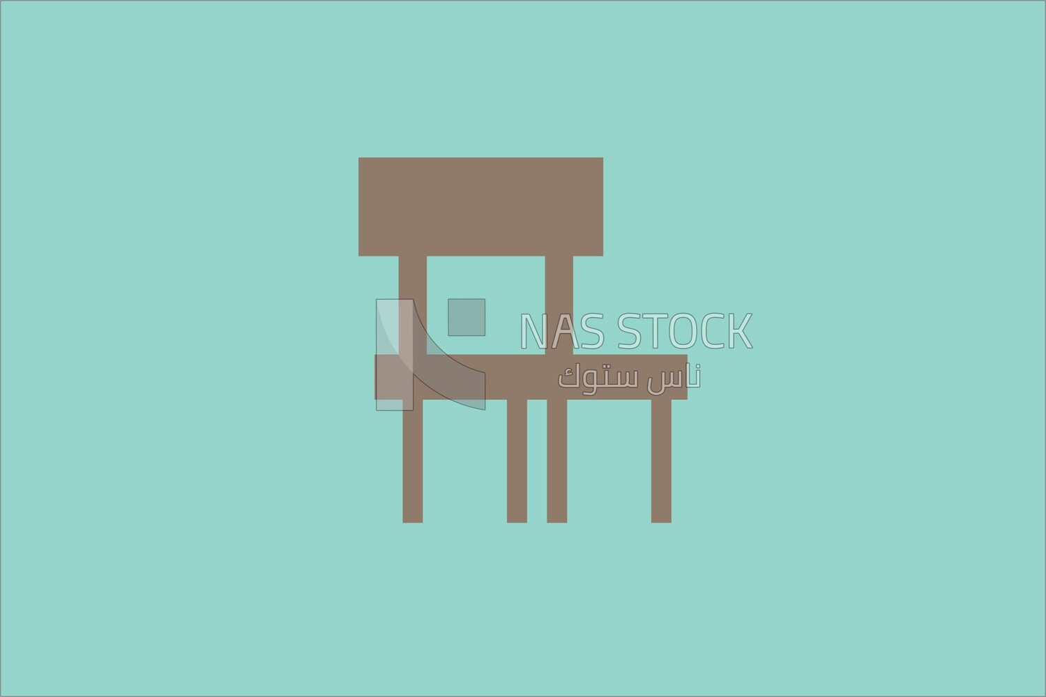 Wooden chair