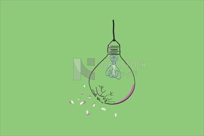 Broken lamp