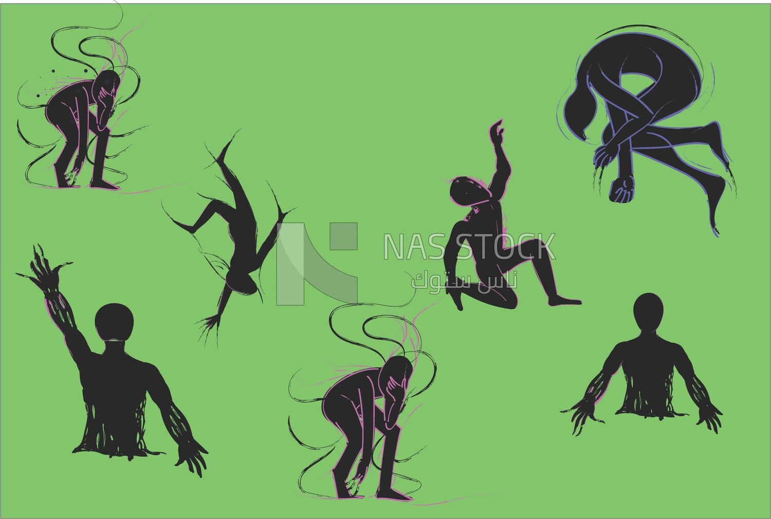 Monoline art