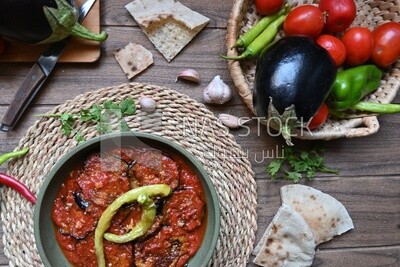 طبق مسقعة مصرى