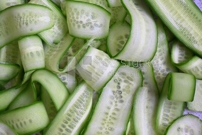 Cucumber slices