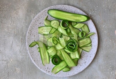 Cucumber slices