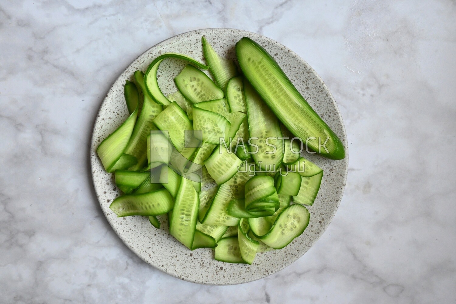 Cucumber slices