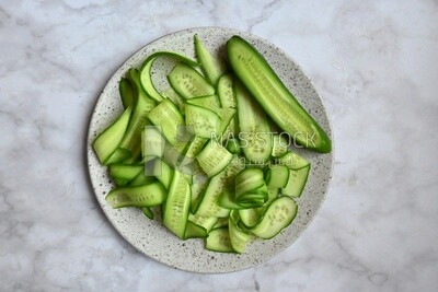Cucumber slices