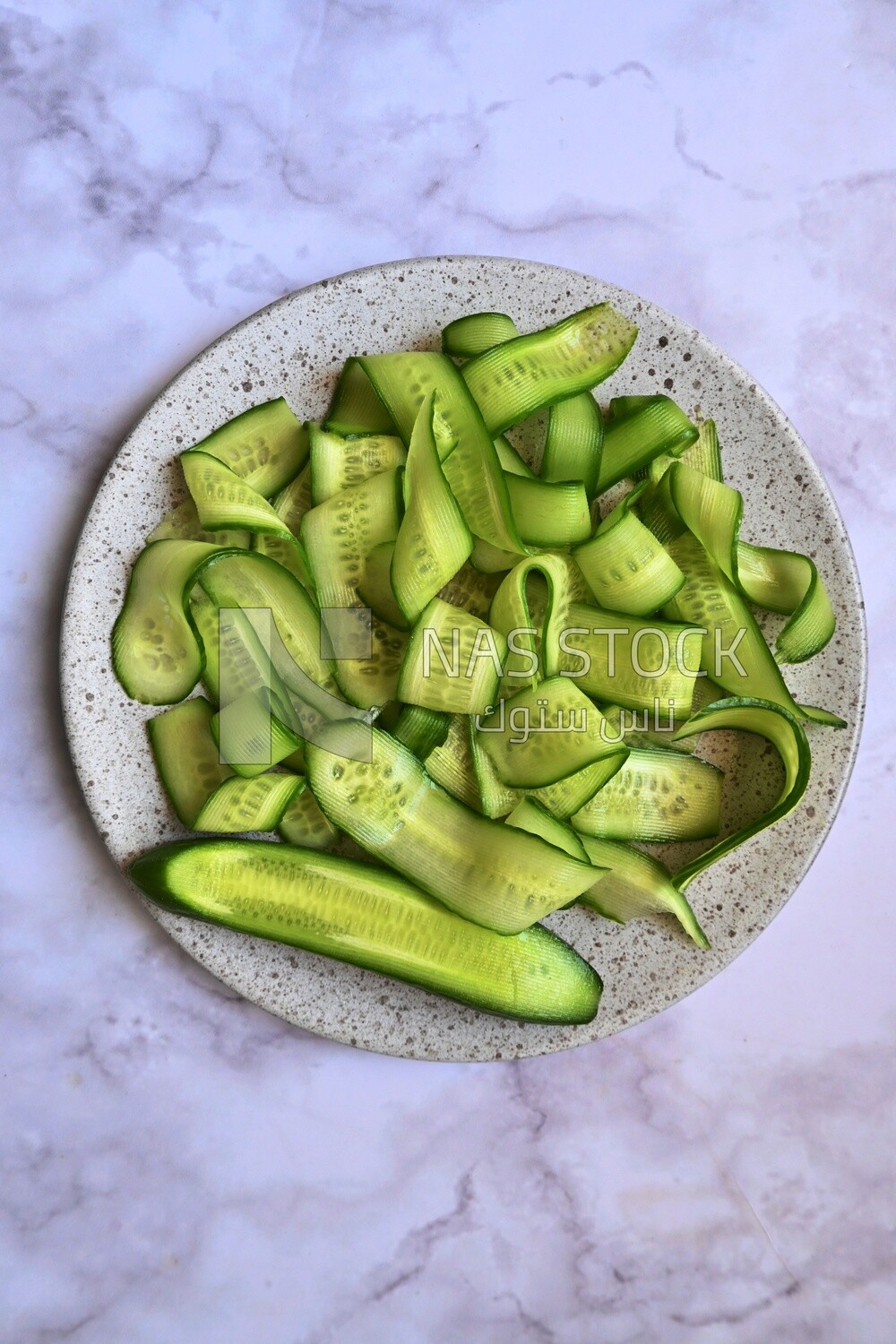 Cucumber slices