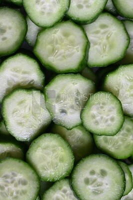 Cucumber slices