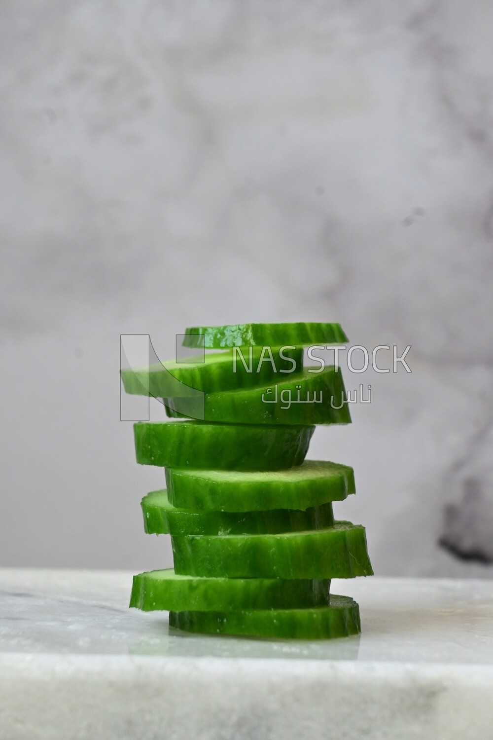 Cucumber slices