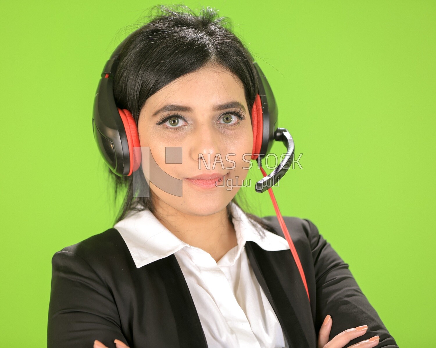 A woman wearing casual clothes
