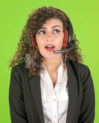 A woman wearing casual clothes