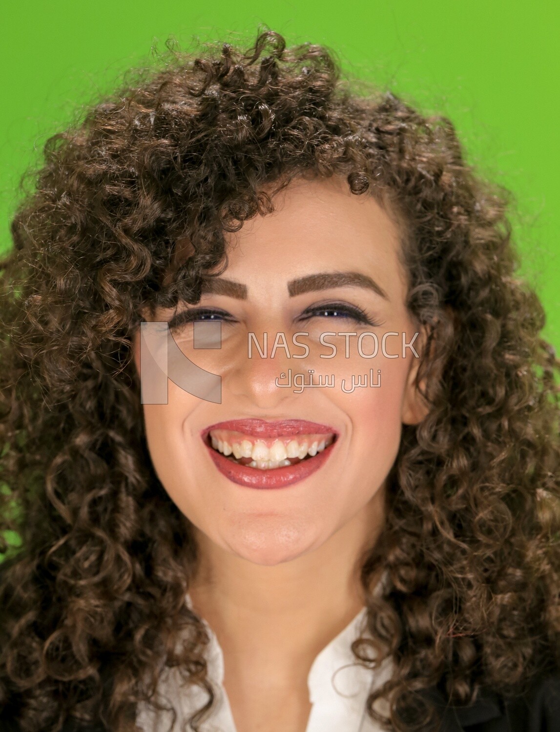 A woman wearing casual clothes