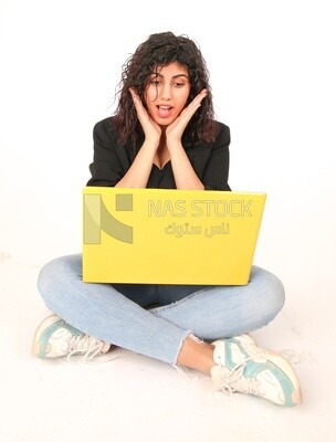 A woman wearing casual clothes