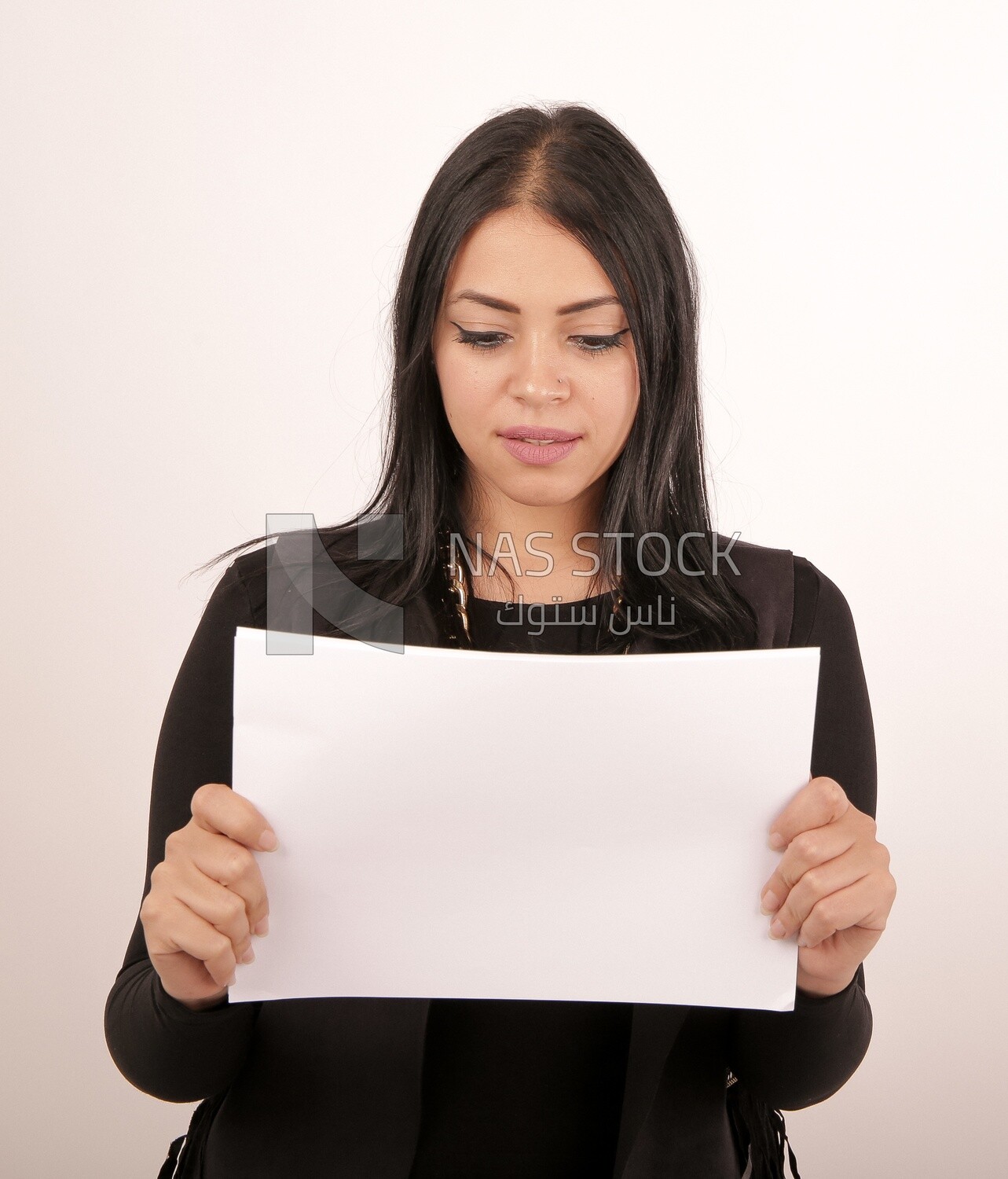 A woman wearing casual clothes