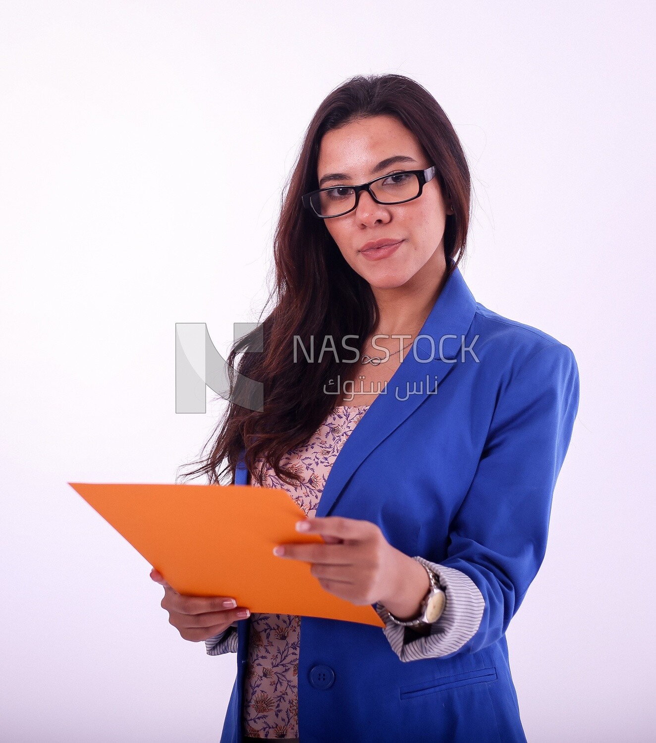 A woman wearing casual clothes